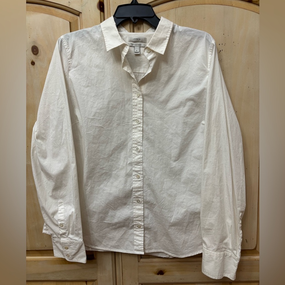 J.Crew Classic Stretch Perfect Button Down Dress Shirt